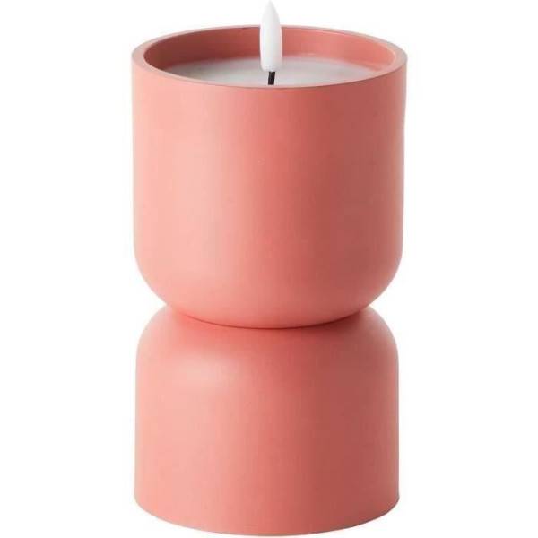 Brilliant - Lampe de table d'extérieur - BRILLIANT - LOVERE - Forme bougie - Plastique - 3 W - Terre cuite