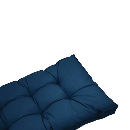 Coussins pour salon de jardin capitonné 120x60cm Bleu petrole - Déco arts - Image 7