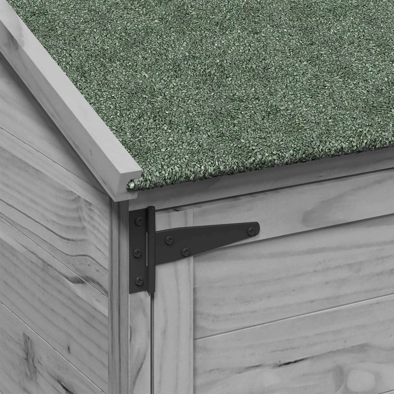 Vidaxl - Abri de jardin Gris 59,5 x 56 x 176,5 cm Bois d'ingénierie vidaXL 42033446 - Image 9