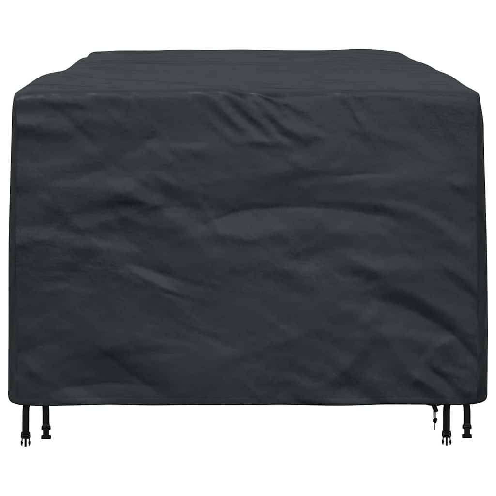 Grande Housse Salon de Jardin Tissu Oxford 210D Protection Pluie et UV pour Terrasse Noir 143x225x90 cm – ComfortXL Outdoor Living - Image 6