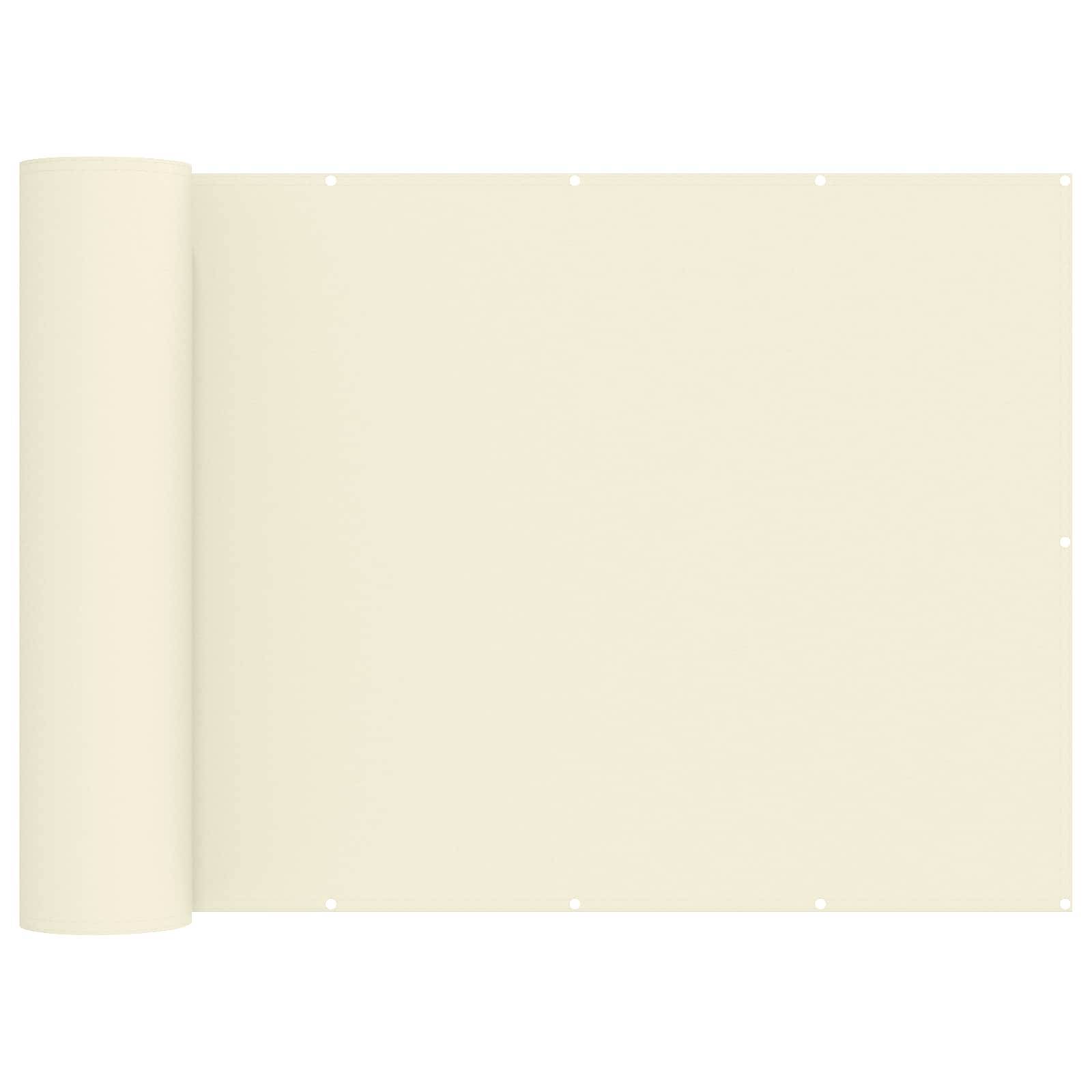 Écran de confidentialité polyester crème 300 x 180 cm - PANGIVO - Image 1