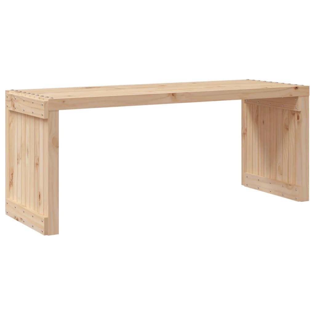 Maison Chic - Banc de jardin - Banc d'extérieur - Banquette extensible 212,5x40,5x45 cm bois massif de pin - Image 7