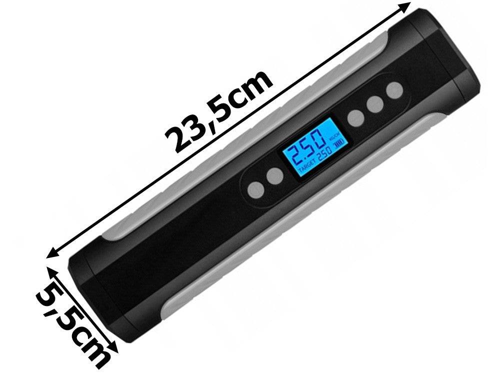 Entrepotbrico - Pompe à batterie pour vélo voiture compresseur électrique 10 bar lcd - Image 4