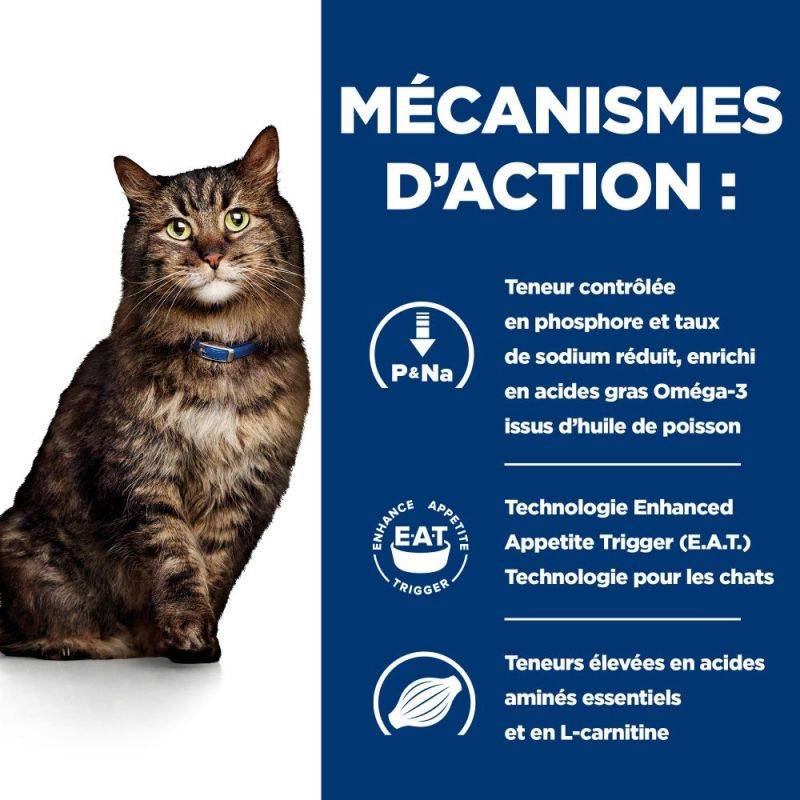 CROQUETTES CHAT ADULT PRESCRIPTION DIETS K/D KIDNEY CARE EARLY STAGE - HILL'S 3 kg - Image 5