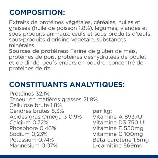 CROQUETTES CHAT ADULT PRESCRIPTION DIETS K/D KIDNEY CARE EARLY STAGE - HILL'S 3 kg - Image 8