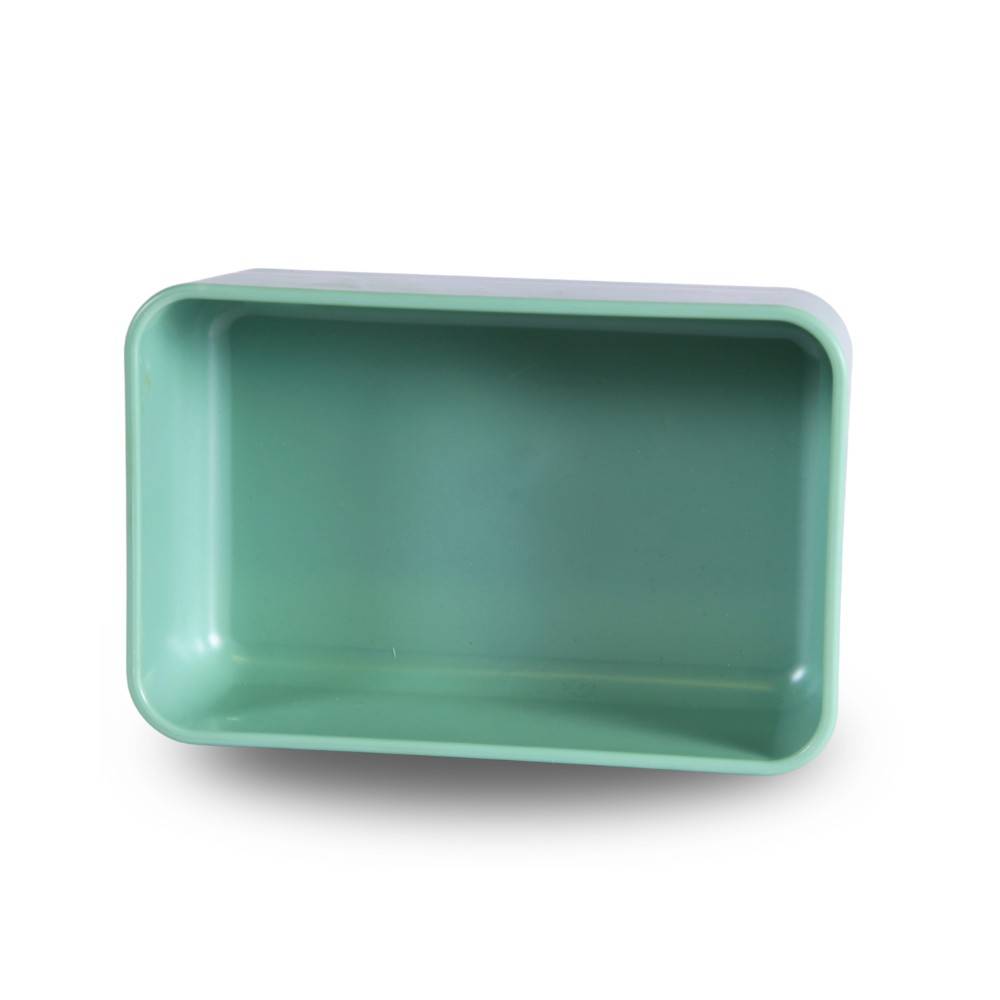 Chick'a - Mangeoire plastique rectangulaire simple vert CHICK'A - Image 3