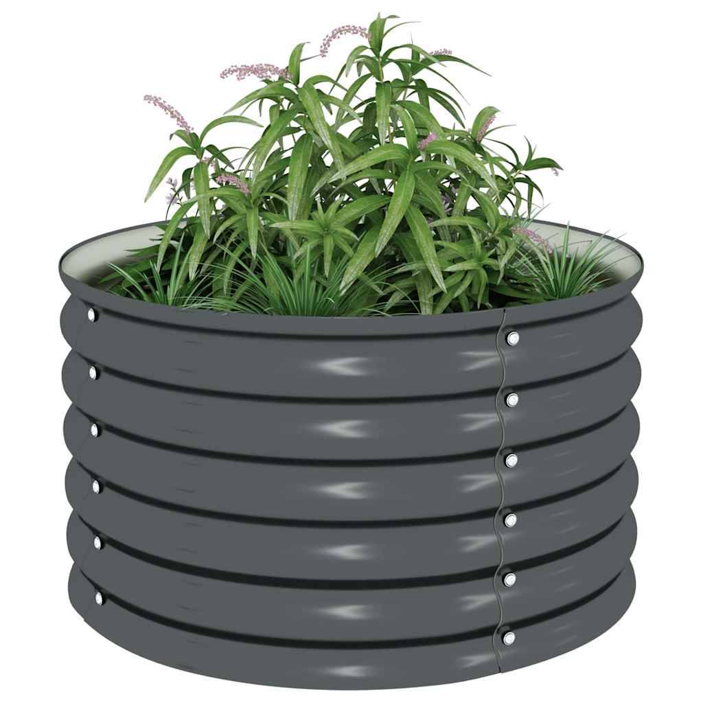 Prolenta Premium - Jardinière acier gris  80 x 80 x 44 cm  - Prolenta premium p358.3 - Image 4