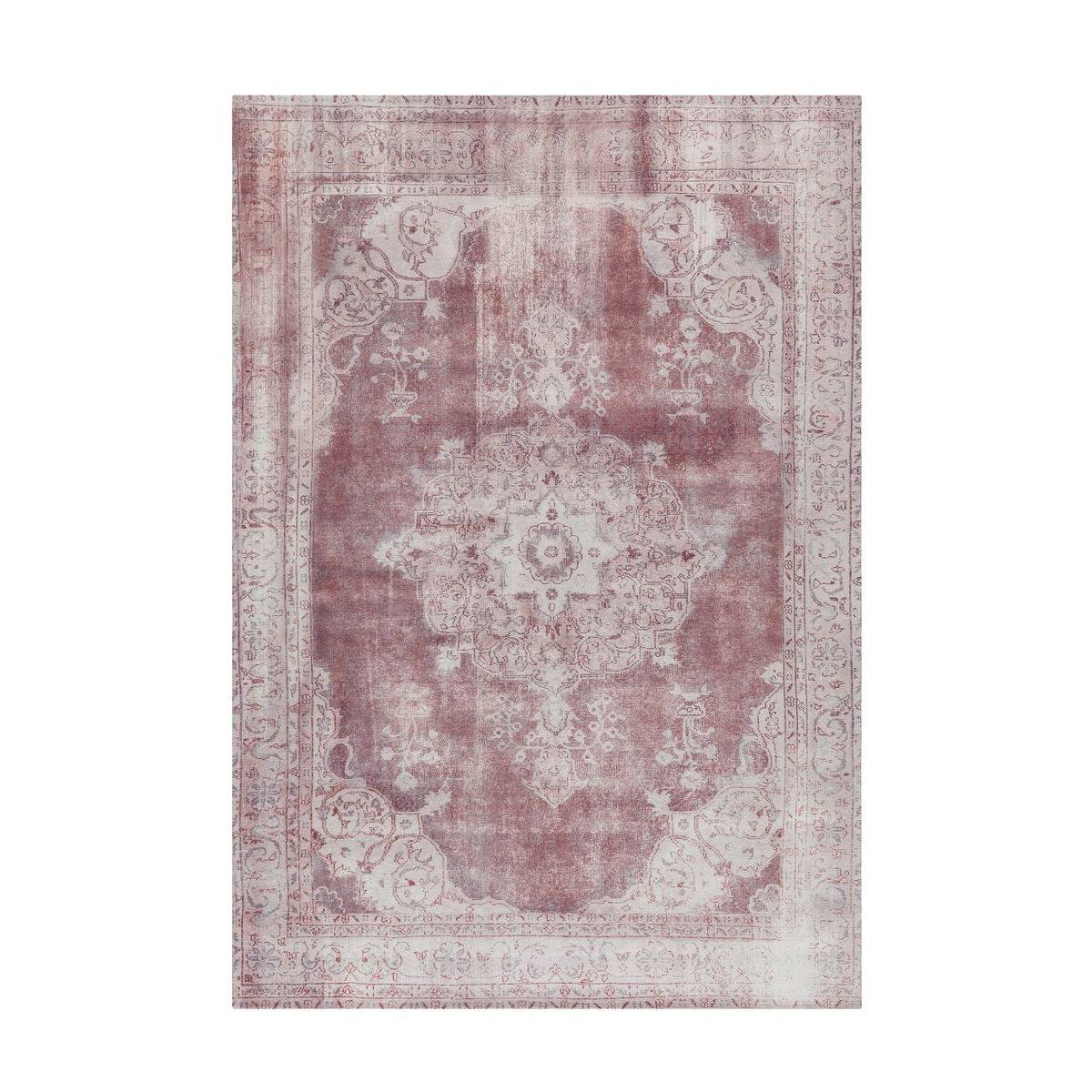 Tapis Imprimé Antique "Vintage" Beige 200 x 290 cm - Image 1