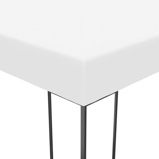 Tonnelle de Jardin Acier Design Élégant Toit Double Ventilé Anti-UV Blanc 4x3 m – ComfortXL Outdoor Living - Image 4
