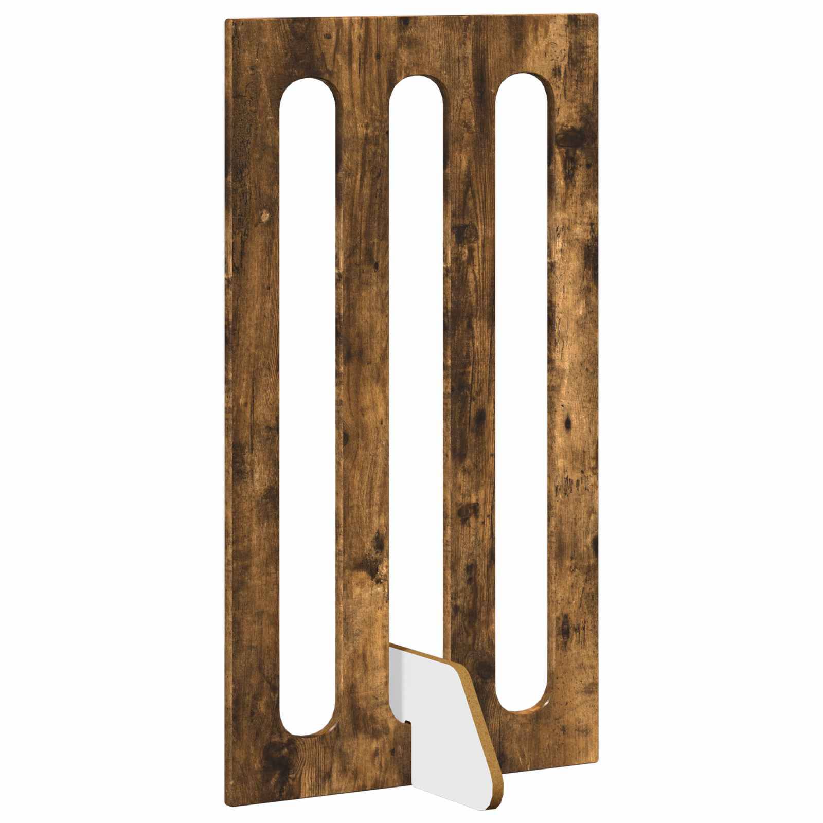 PANGIVO - Clôture pour animaux bois d'ingénierie chêne fumé 100.5 x 38 x 90 cm - PANGIVO - Image 4