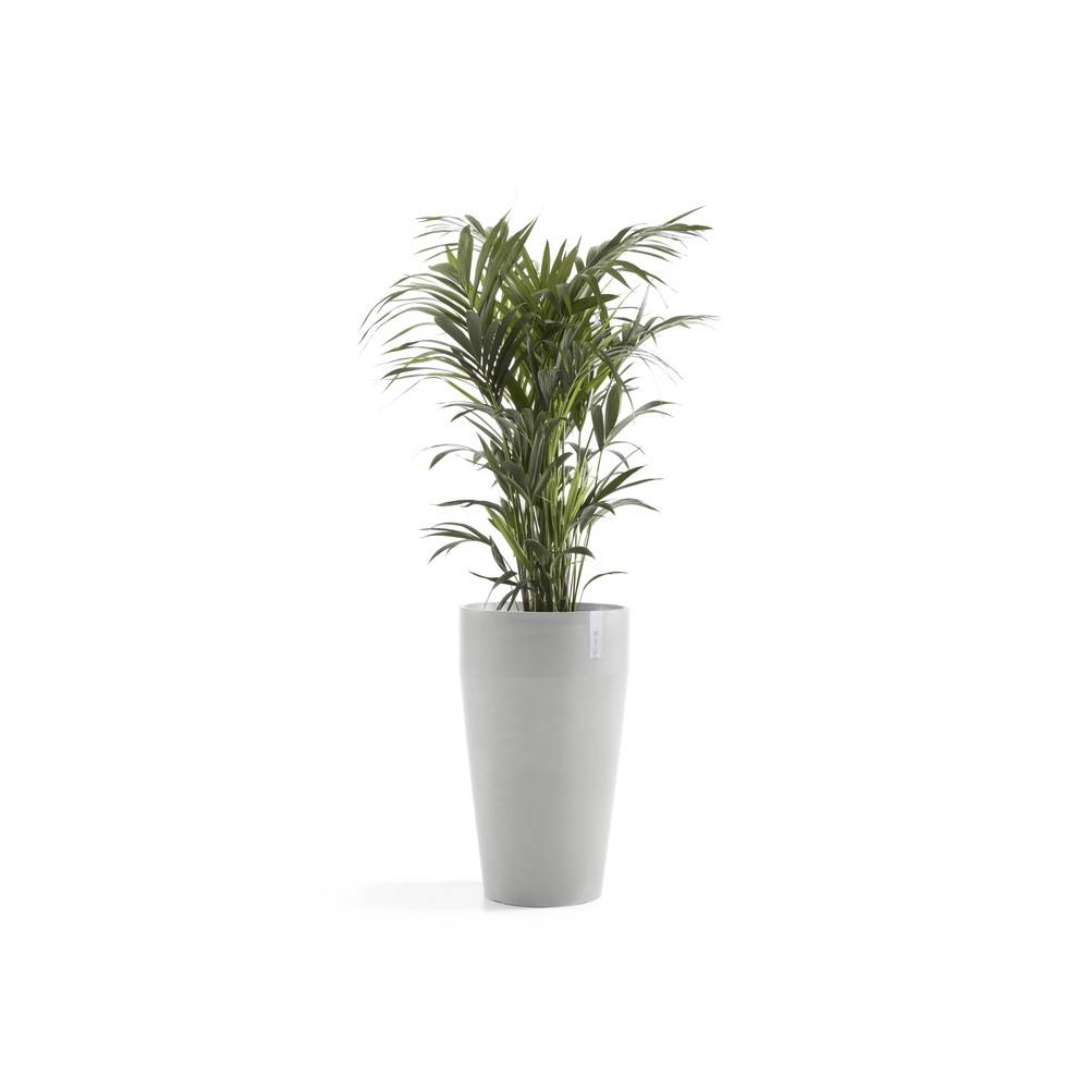 Ecopots - Pot Haut Sankara 75 Blanc Gris - Ø 45 x H. 75 cm - 78 L ECOPOTS - Image 1