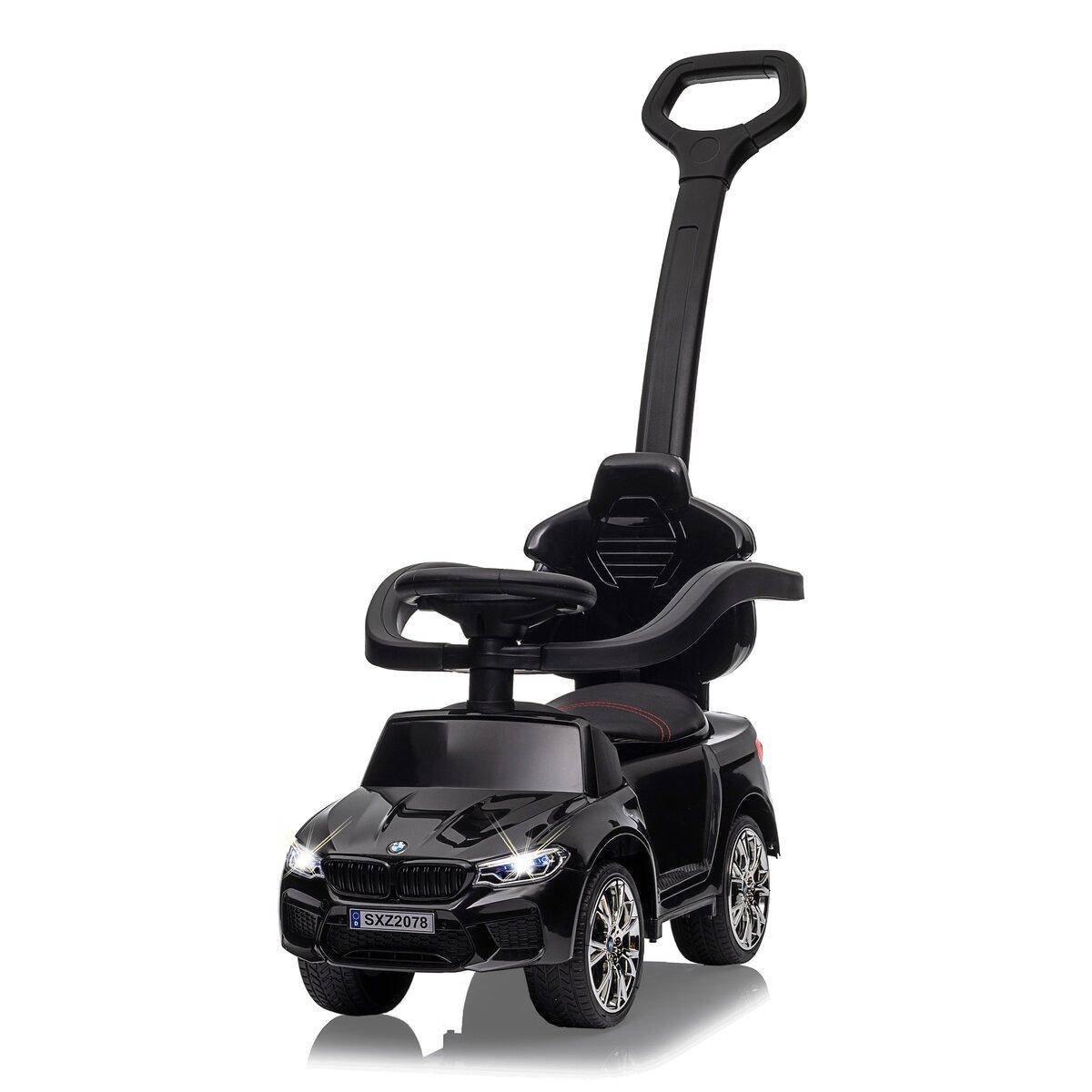 Push-Car BMW M5 Noir 2 en 1 - Jouet de Poussette pour Enfants - Image 1