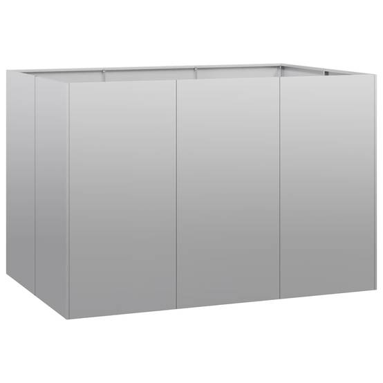 Jardinière acier galvanisé 120 x 80 x 80 cm - PANGIVO - Image 2