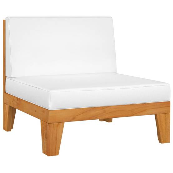 Vidaxl - Salon de jardin 3 pcs avec coussins Bois d'acacia solide vidaXL 3058114 - Image 7