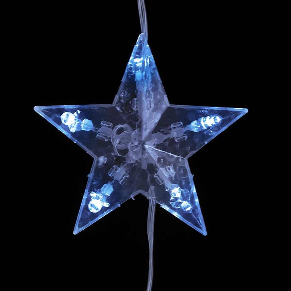 Rideau Lumineux Étoiles LED 200 LED Décoration Fêtes Noël Bleu – ComfortXL Outdoor Living - Image 6