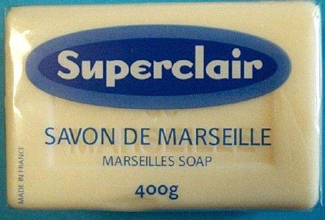 Savon de marseille blanc 400gr - Lot de 3 Colis de 18 - Hedis Gama 29