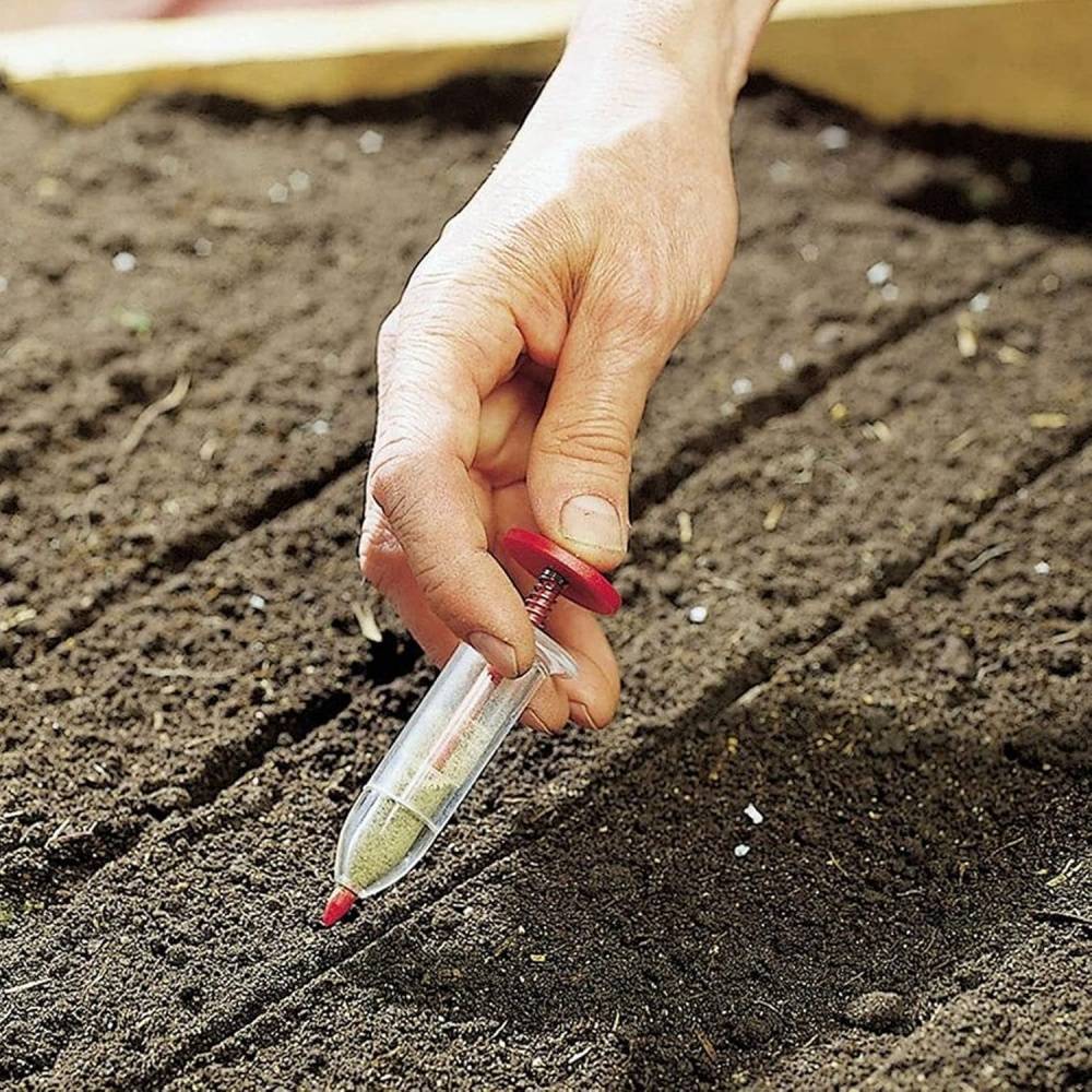 Distributeur de graines portatif - Semis précis petites graines - Réglable pour pots/jardin - Living123 - Image 5