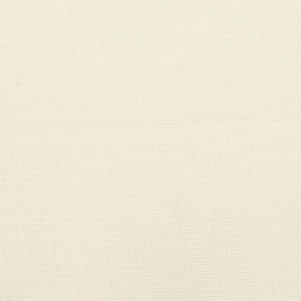 Coussin d'extérieur - Coussin de palette - Coussin de Siège pour intérieur et extérieur crème 120x40x12 cm tissu - Image 9