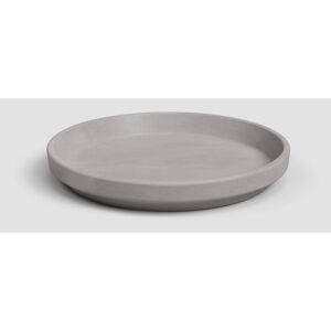 Artevasi - Soucoupe terre cuite grise Ø 29 cm H. 3,6 cm Vulcano - ARTEVASI