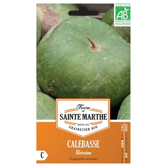 Calebasse Africaine Bio - Ferme de Sainte Marthe le sachet de 10 graines environ (2g)