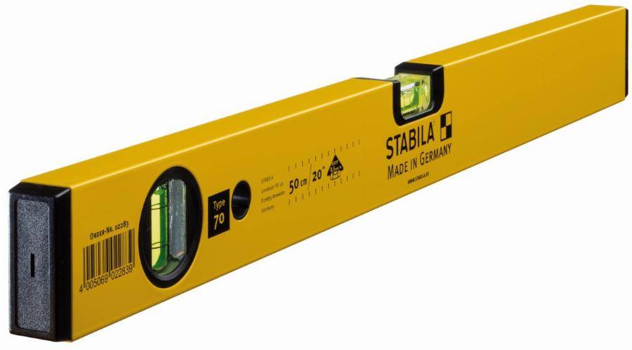 Stabila - Niveau à bulle STABILA Type 70 50cm - 2283 - Image 1