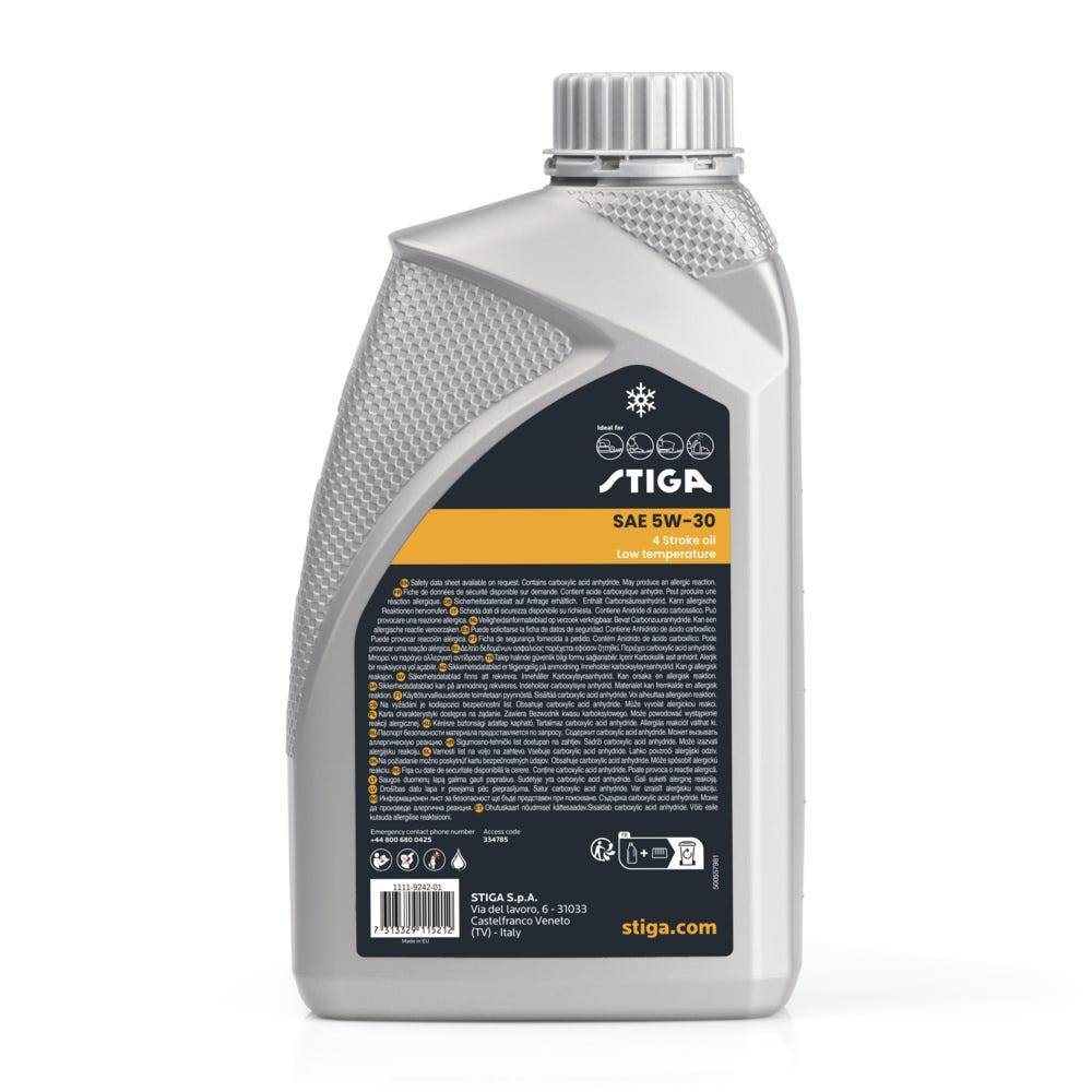 Stiga - Huile 4-Temps type 5W-30 1.4 Litre-STIGA - Image 2