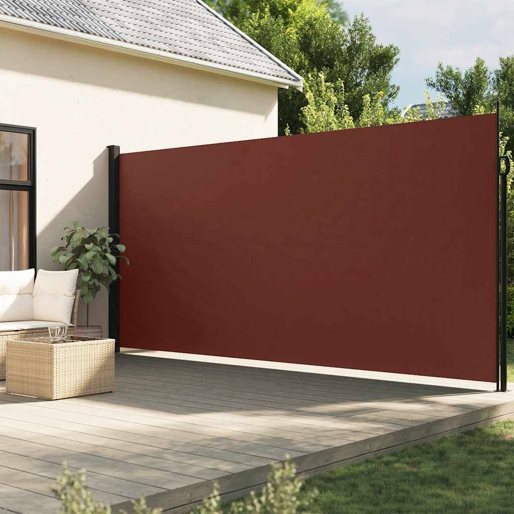 Store banne | Auvent latéral rétractable marron 200x500 cm Maison Chic - Image 2