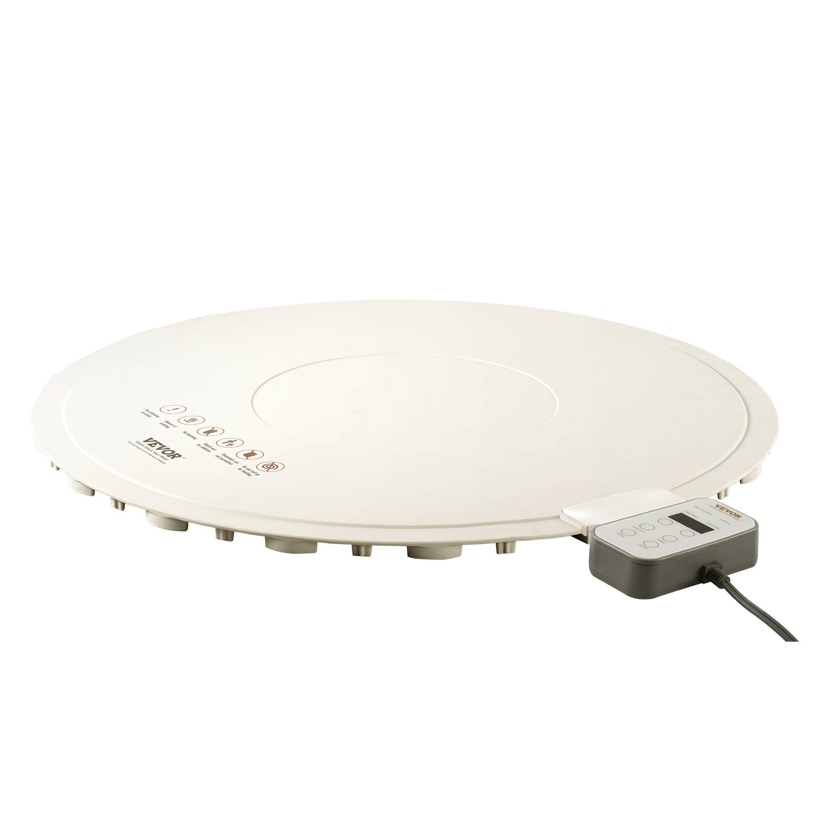 VEVOR Chauffe-plat électrique silicone, 60cm, 4 réglages, buffet. - Image 9