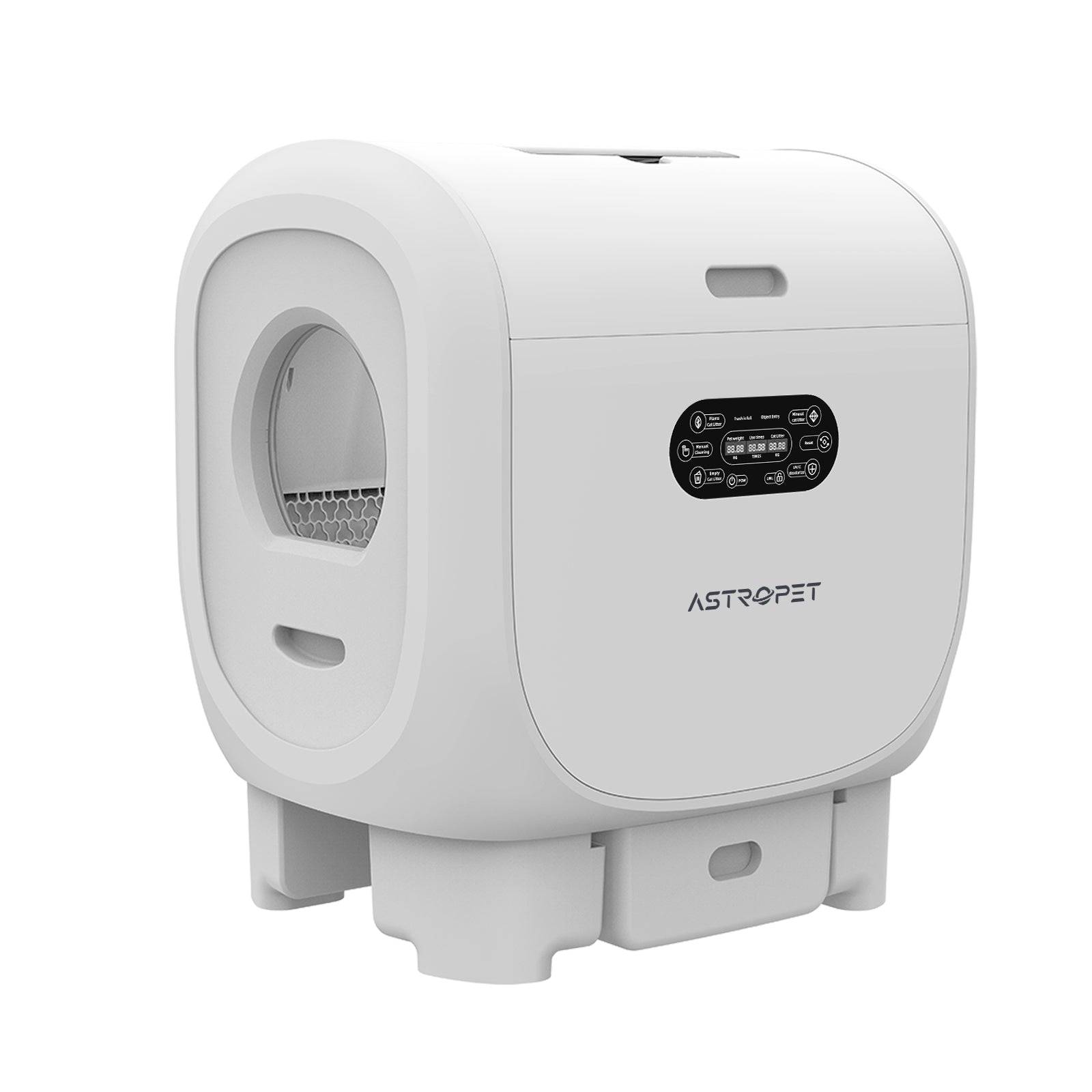 Bac à litière automatique et autonettoyant pour chat – Jupiter Series AstroPet - Image 1