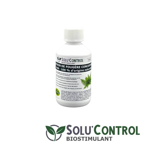 Tout pour les nuisibles - SOLU'CONTROL - Purin de Fougère – 250 ml Concentré – Biostimulant Naturel – Aide à Se Défendre des Insectes & Maladies Fongiques - Image 3