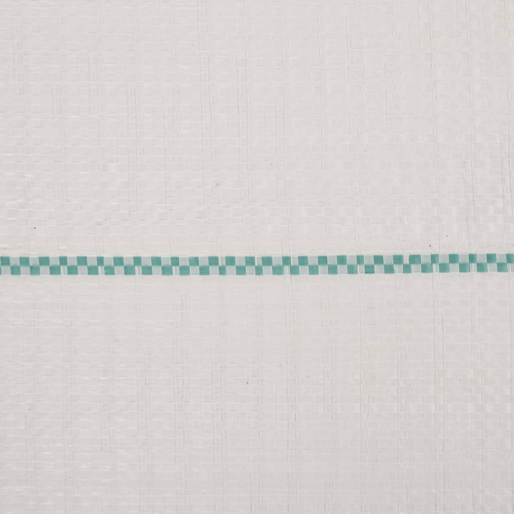 Toile de paillage Polypropylène grande largeur pour Jardin et Talus 4x50m Blanc - ComfortXL Outdoor Living - Image 6