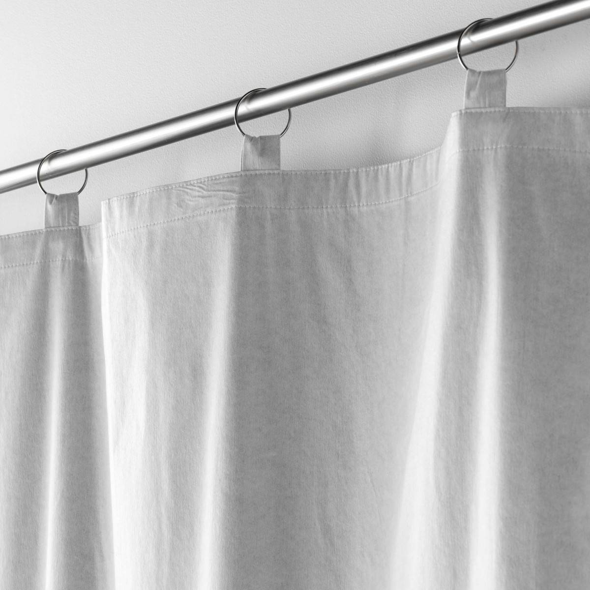 Rideau Occultant Thermique "Cover" 130x230cm Argent - Image 4