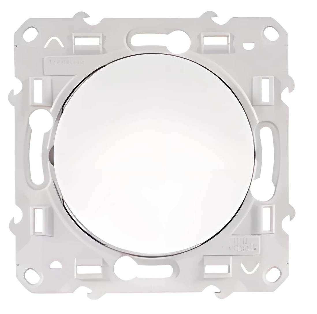 Schneider Electric - Interrupteur va-et-vient ODACE 10A à vis blanc 50Hz - SCHNEIDER ELECTRIC - S520204 - Image 1