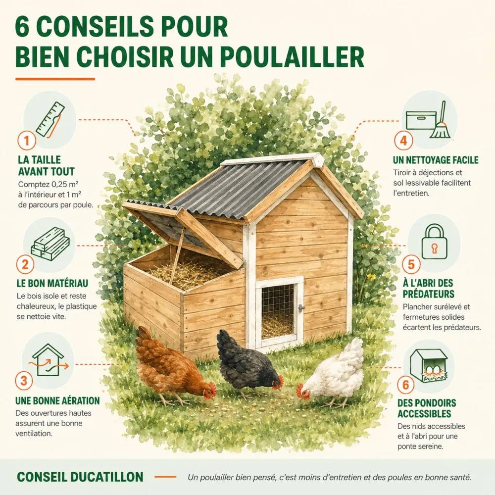 Kit de 2 roues pour poulailler surélevé 2 à 5 poules - Image 7