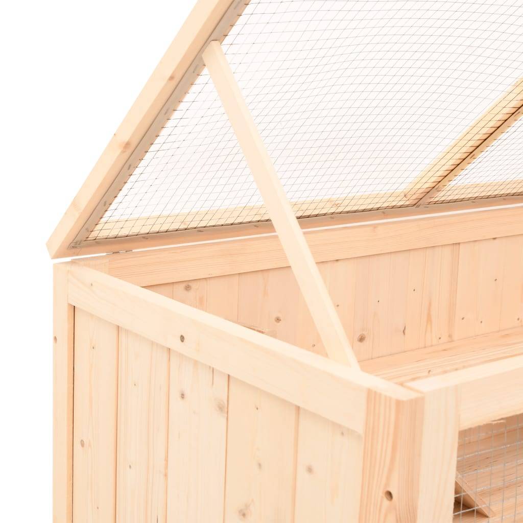 Cage à hamster en bois de sapin 90 cm avec plateau de nettoyage – ComfortXL Outdoor Living - Image 8