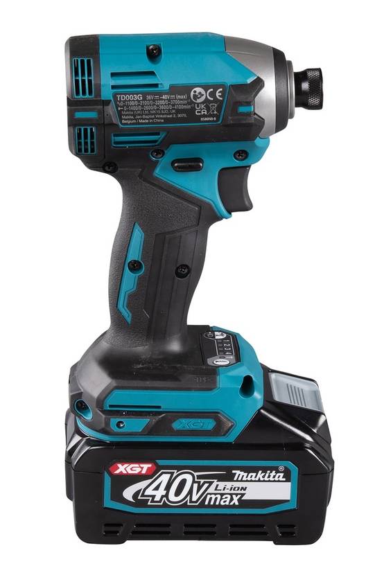 Visseuse à chocs 40V XGT 210 Nm - MAKITA - avec 2 batteries 2,0 Ah, chargeur - MAKPAC - TD003GA201 - Image 5
