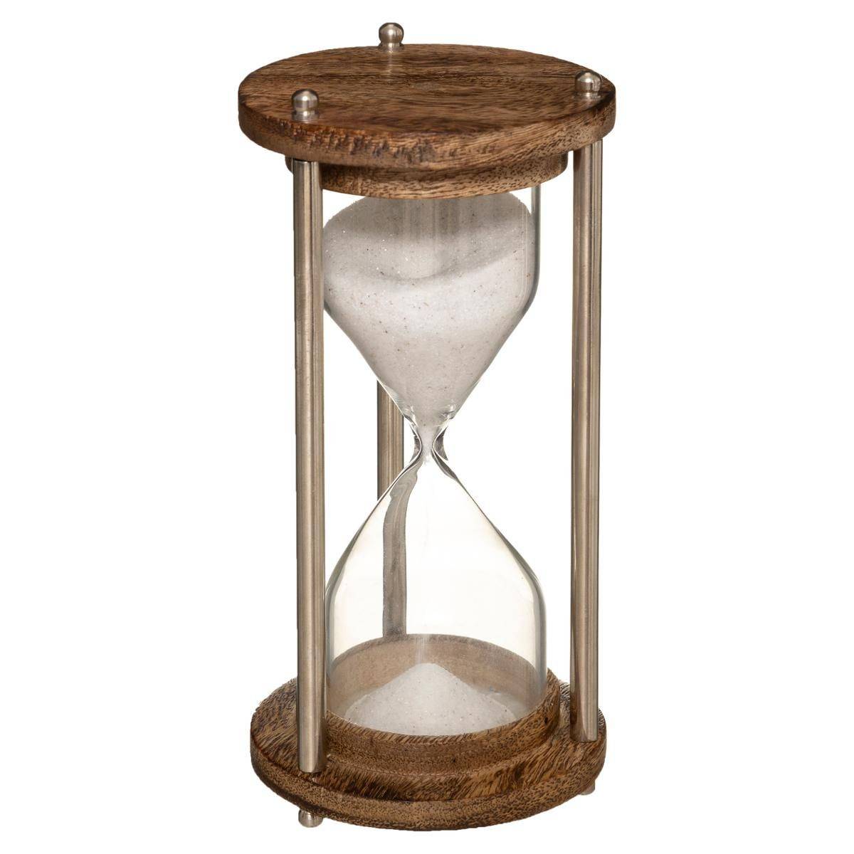 Sablier Déco "Manguier" 15cm Naturel