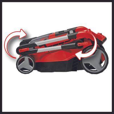 Einhell - Tondeuse à gazon sans fil GE-CM 36/37 Li + 2 batteries 3Ah + 2 chargeurs Power X-Change Einhell - Image 5