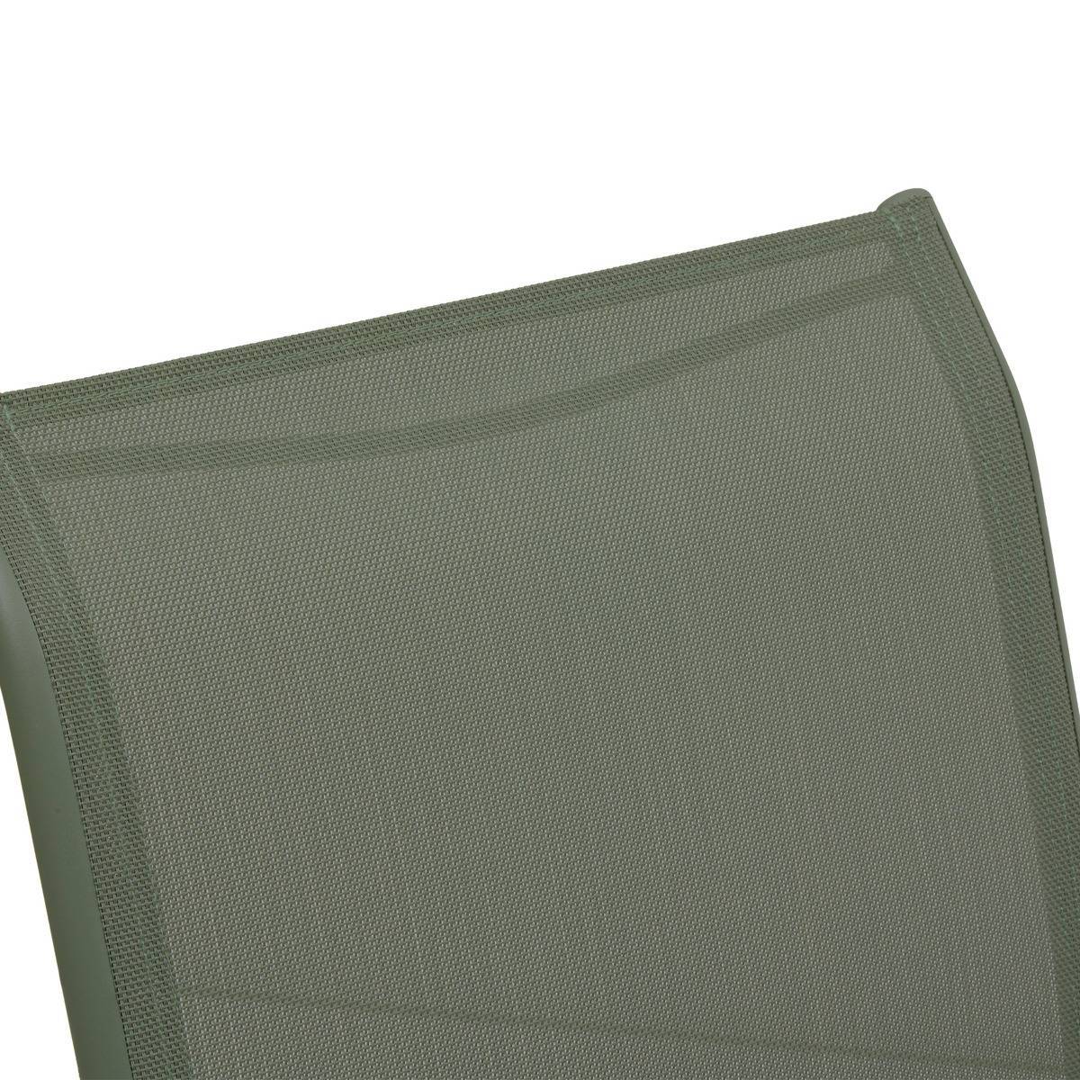 Hesperide - Fauteuil de jardin Piazza empilable vert laurier Hespéride - Image 3