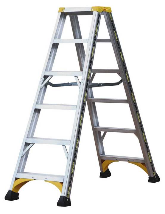 Marchepied double accès ALPHA 2x6 marches - Image 1