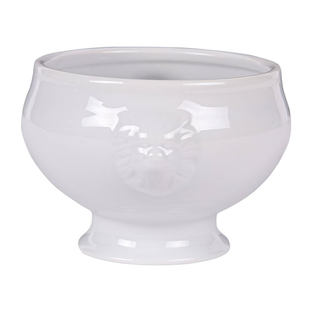 Autre - Bol tête de lion 40 cl en porcelaine blanche (lot de 6) - Image 2