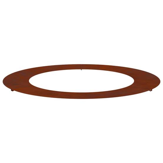 Bordure d'Arbre Acier Patiné Jardin Effet Rouillé Ø60/90 cm Marron - ComfortXL Outdoor Living - Image 1