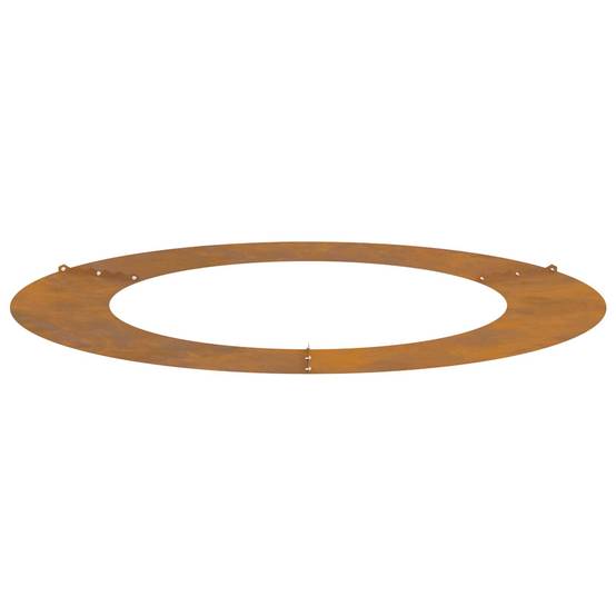 Bordure d'Arbre Acier Patiné Jardin Effet Rouillé Ø60/90 cm Marron - ComfortXL Outdoor Living - Image 3