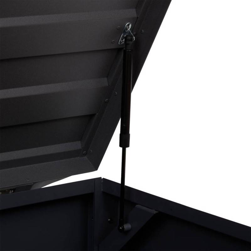 Hesperide - Coffre de rangement 450L Alumia gris graphite en aluminium - Hespéride - Image 6