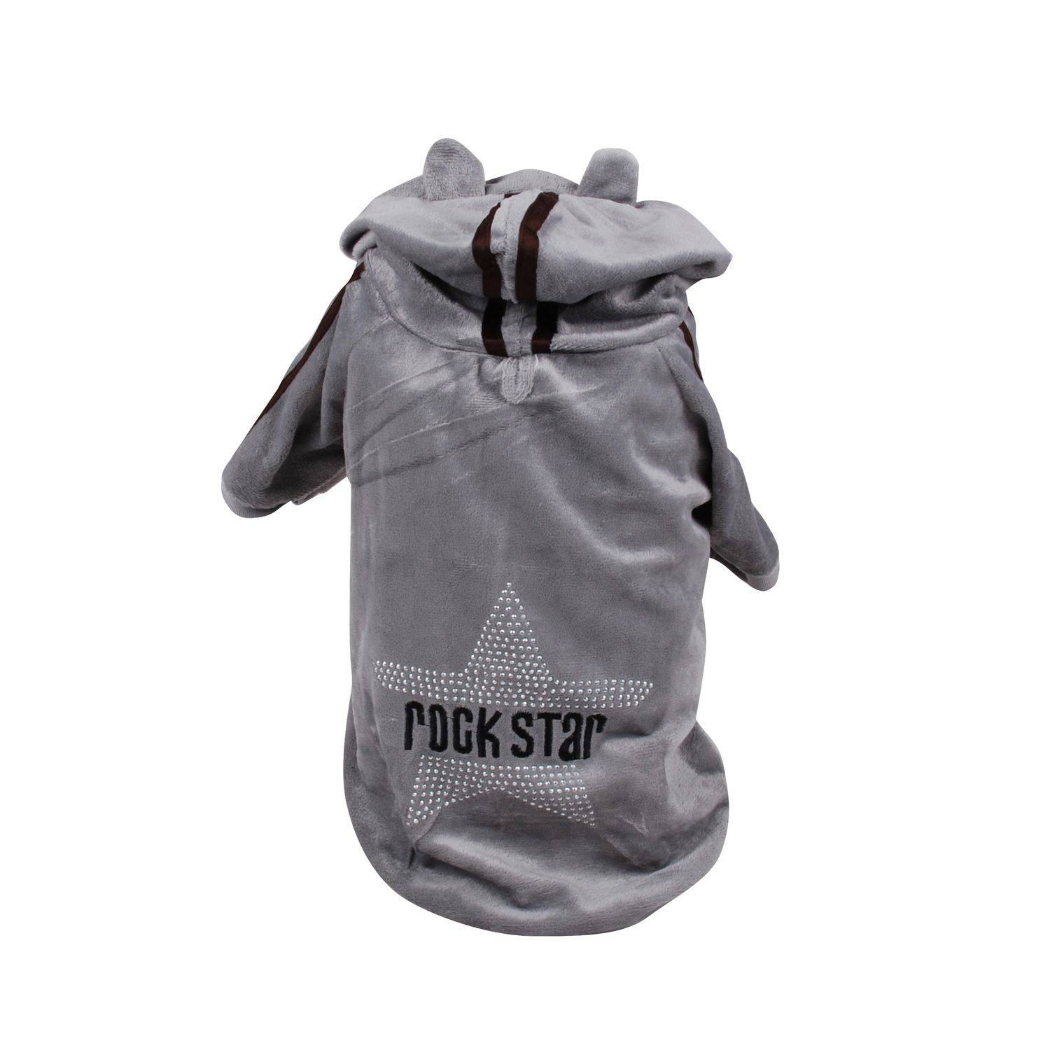 Sans Marque - Sweat à capuche pour chien Rock Star - Taille S - Dogi