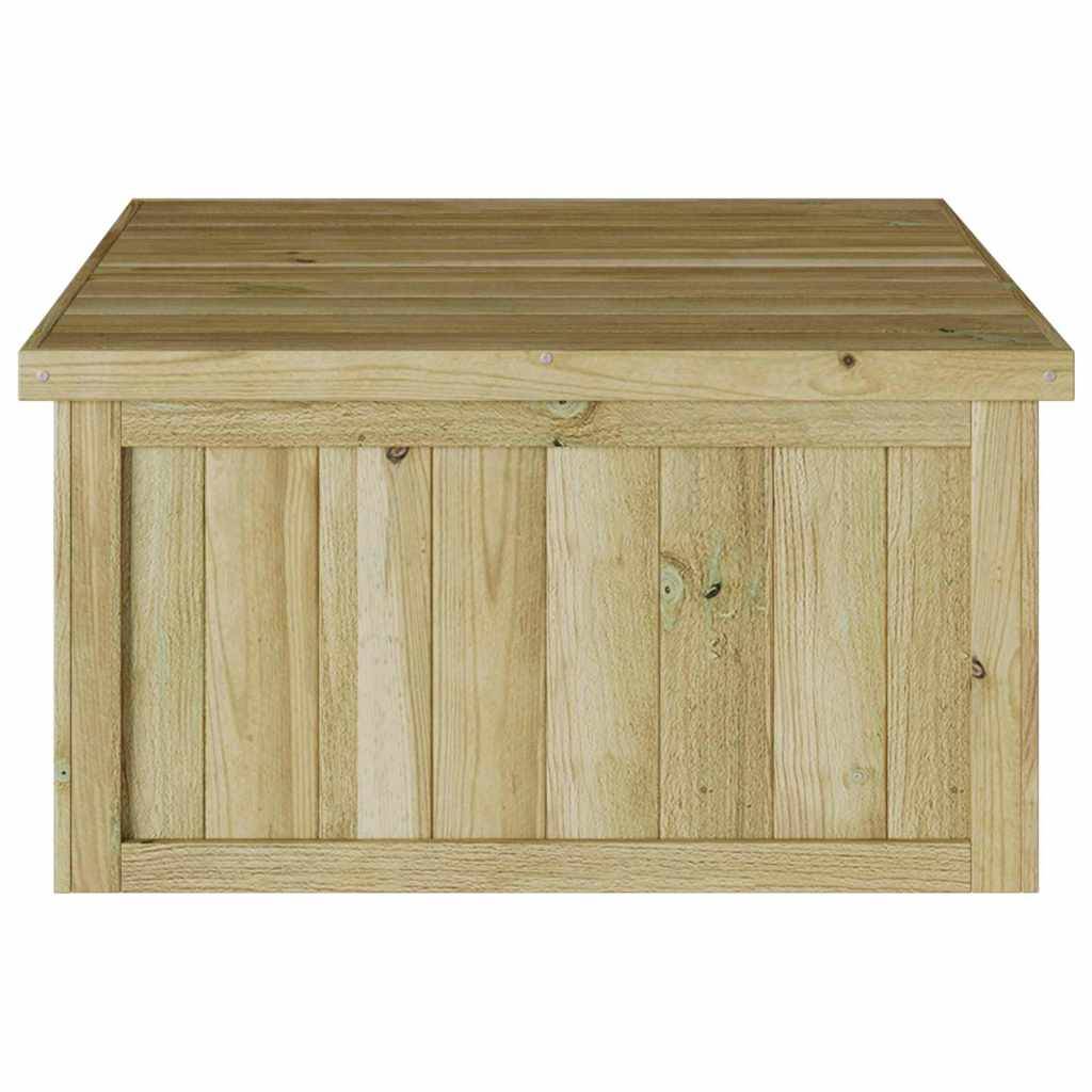 Vidaxl - Garage pour tondeuse à gazon Marron 73.5 x 81.5 x 38.5 cm vidaXL 42013030 - Image 7