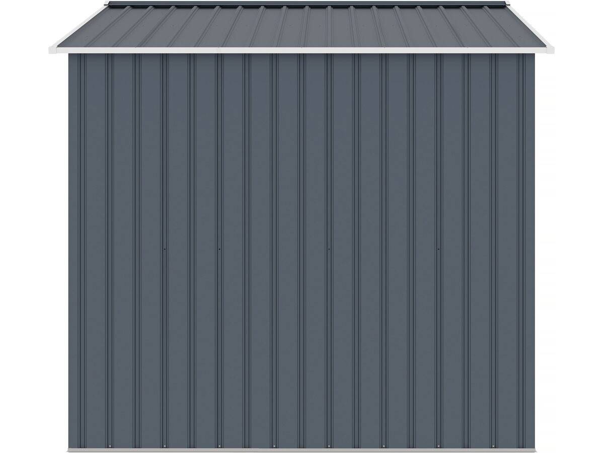 Abri De Jardin Métal "vegas Ii" - 5,29 M2 - Gris -habitat Et Jardin - Image 4
