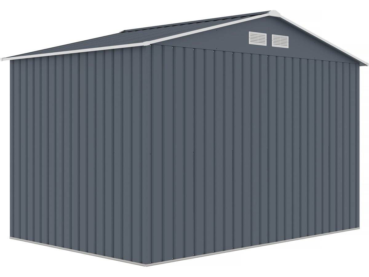 Abri De Jardin Métal "vegas Ii" - 5,29 M2 - Gris -habitat Et Jardin - Image 5