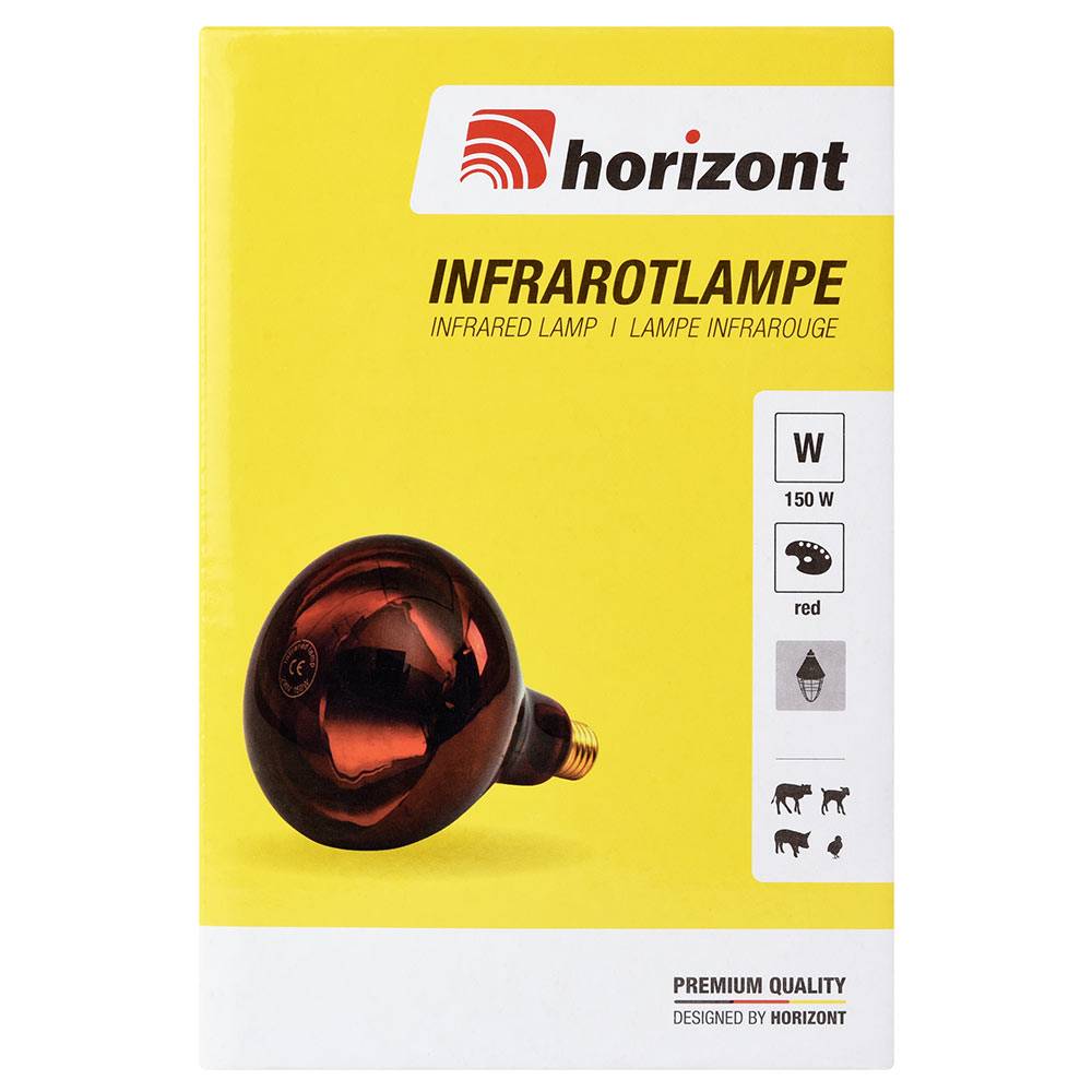 Horizont - Ampoule infrarouge IR 150W rouge - Image 5