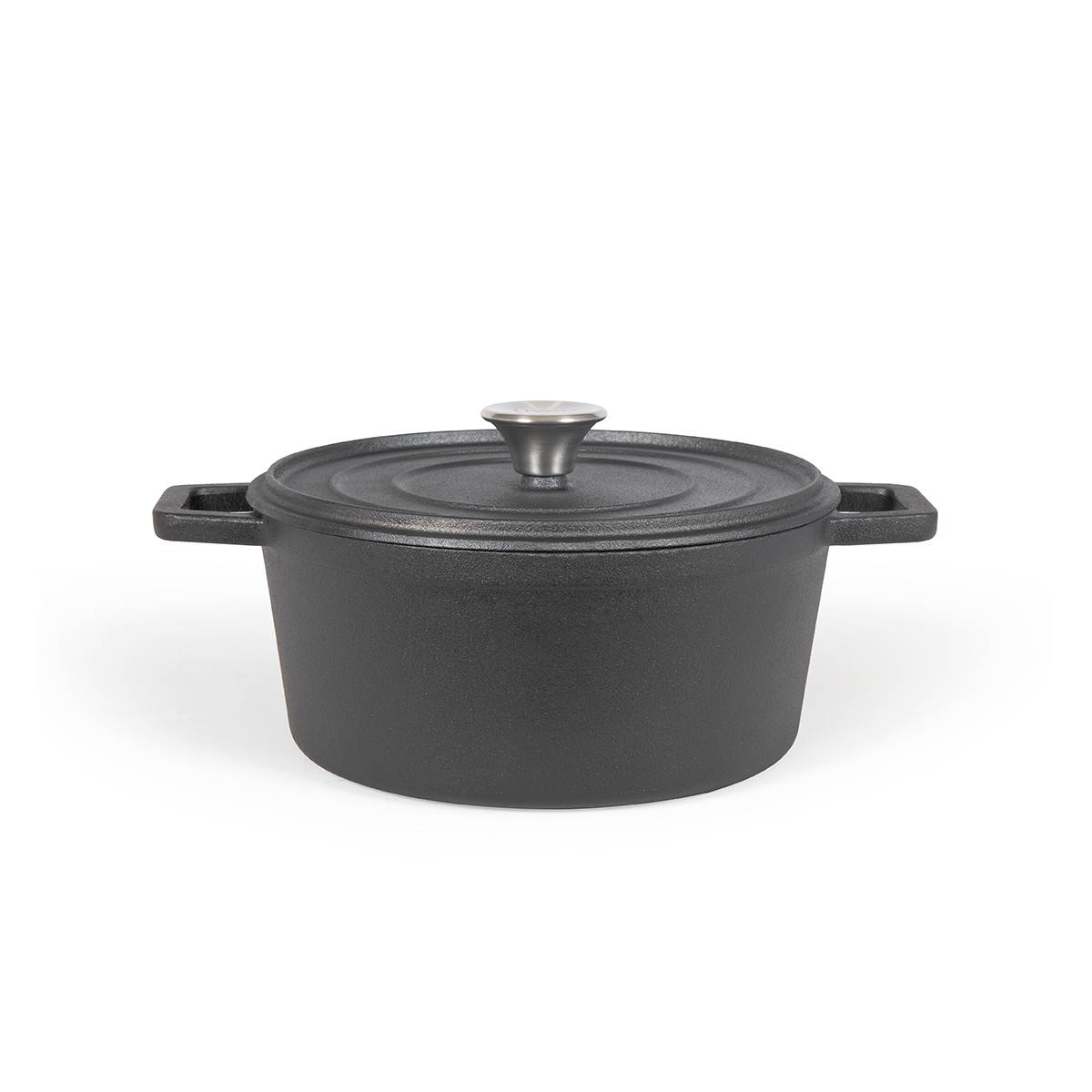 Livoo - Cocotte ronde 24cm 4l noir MEP139 Livoo - Image 1